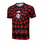 Camiseta De Futbol de Entrenamiento Flamengo 2025-2026 Negro Rojo