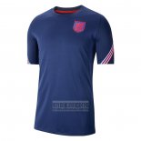 Camiseta De Futbol de Entrenamiento Inglaterra 2021 Azul