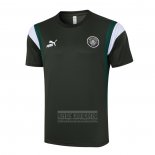 Camiseta de Futbol de Entrenamiento Manchester City 2023-2024 Verde