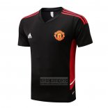 Camiseta De Futbol de Entrenamiento Manchester United 2022-2023 Negro