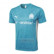 Camiseta De Futbol de Entrenamiento Olympique Marsella 2024-2025 Azul