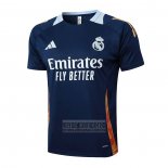 Camiseta De Futbol de Entrenamiento Real Madrid 2024-2025 Azul
