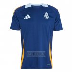 Camiseta De Futbol de Entrenamiento Real Madrid 2024-2025 Azul