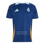 Camiseta De Futbol de Entrenamiento Real Madrid 2024-2025 Azul