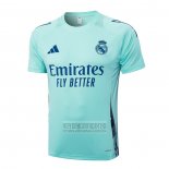 Camiseta De Futbol de Entrenamiento Real Madrid 2024-2025 Verde
