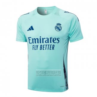 Camiseta De Futbol de Entrenamiento Real Madrid 2024-2025 Verde