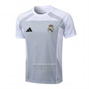 Camiseta De Futbol de Entrenamiento Real Madrid 2025-2026 Gris