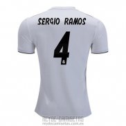 Camiseta de Futbol Real Madrid Jugador Sergio Ramos Primera 2018-2019