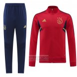 Chandal de Chaqueta del Ajax 2022-2023 Rojo