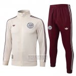 Chandal de Chaqueta del Ajax Nino 2025-2026 Amarillo