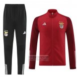 Chandal de Chaqueta del Benfica 2023-2024 Rojo