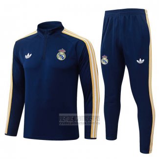 Chandal de Sudadera del Real Madrid 2026-2027 Azul