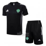 Chandal del Al-Ahli Saudi Manga Corta 2025-2026 Negro - Pantalon Corto