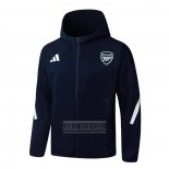 Chaqueta con Capucha del Arsenal 2025-2026 Negro
