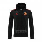 Chaqueta con Capucha del Manchester United 2022-2023 Negro