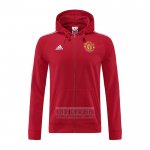 Chaqueta con Capucha del Manchester United 2022-2023 Rojo