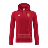 Chaqueta con Capucha del Manchester United 2022-2023 Rojo