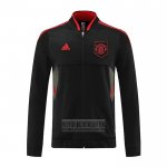 Chaqueta del Manchester United 2022-2023 Negro y Rojo