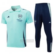 Conjunto Polo del Arsenal 2024-2025 Verde