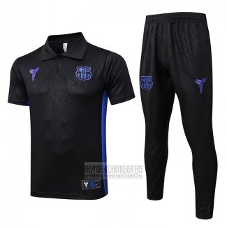 Conjunto Polo del Barcelona 2025-2026 Negro