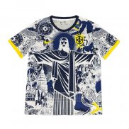 Tailandia Camiseta De Futbol Brasil Jesus 2025-2026 Gris