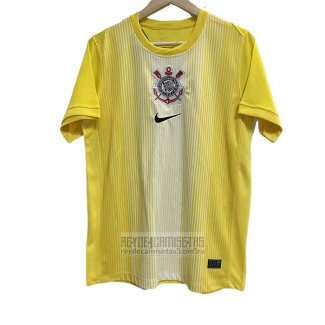 Tailandia Camiseta De Futbol Corinthians Portero 2025 Amarillo