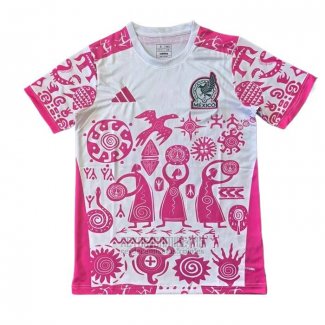 Tailandia Camiseta De Futbol Mexico Special 2025 Rosa