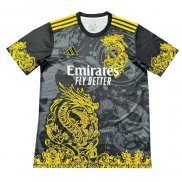 Tailandia Camiseta De Futbol Real Madrid Dragon 2024-2025 Gris