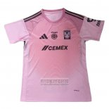 Tailandia Camiseta De Futbol Tigres UANL Portero Segunda 2025-2026 Rosa