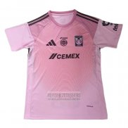 Tailandia Camiseta De Futbol Tigres UANL Portero Segunda 2025-2026 Rosa