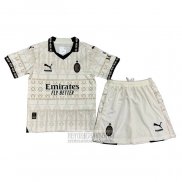 Camiseta De Futbol AC Milan Pleasures Portero Nino 2023-2024