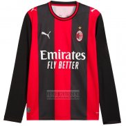 Camiseta De Futbol AC Milan Primera Manga Larga 2026-2027