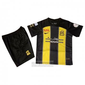 Camiseta De Futbol Al-Ittihad Primera Nino 2023-2024