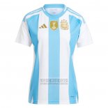 Camiseta De Futbol Argentina Primera Mujer 2024