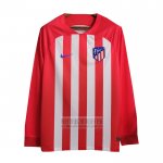Camiseta De Futbol Atletico Madrid Primera Manga Larga 2023-2024