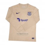 Camiseta De Futbol Barcelona Segunda Manga Larga 2022-2023