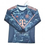 Camiseta De Futbol Bayern Munich Segunda Manga Larga 2024-2025