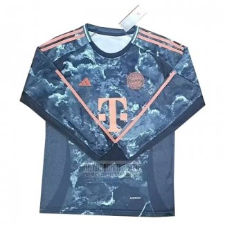 Camiseta De Futbol Bayern Munich Segunda Manga Larga 2024-2025