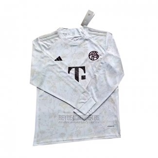 Camiseta De Futbol Bayern Munich Tercera Manga Larga 2023-2024