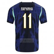 Camiseta De Futbol Brasil Jugador Raphinha Segunda 2026
