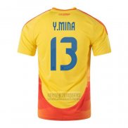 Camiseta De Futbol Colombia Jugador Y.Mina Primera 2024