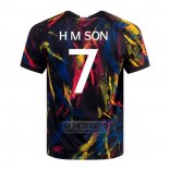 Camiseta De Futbol Corea del Sur Jugador Son Heung Min Segunda 2022