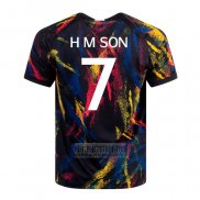 Camiseta De Futbol Corea del Sur Jugador Son Heung Min Segunda 2022