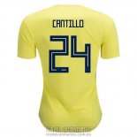 Camiseta De Futbol Colombia Jugador Cantillo Primera 2018