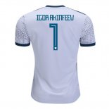 Camiseta De Futbol Rusia Jagudor Igor Akinfeev Segunda 2018
