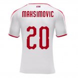 Camiseta De Futbol Serbia Jugador Maksimovic Segunda 2018