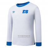 Camiseta De Futbol El Salvador Segundal Manga Larga 2025