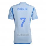 Camiseta De Futbol Espana Jugador Morata Segunda 2022