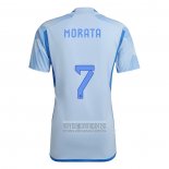 Camiseta De Futbol Espana Jugador Morata Segunda 2022