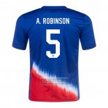 Camiseta De Futbol Estados Unidos Jugador A.Robinson Segunda 2024